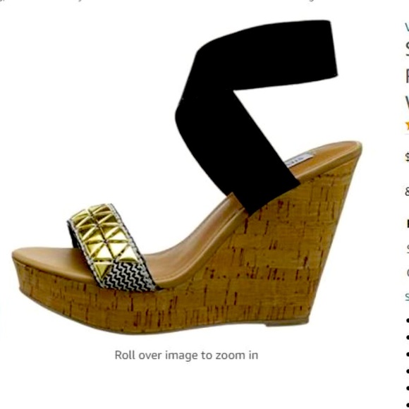 Steve Madden - Roperr Stretch Platform Wedge - Picture 2 of 7